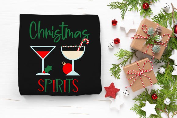 Christmas Spirits Funny SVG for Crafts and Graphics