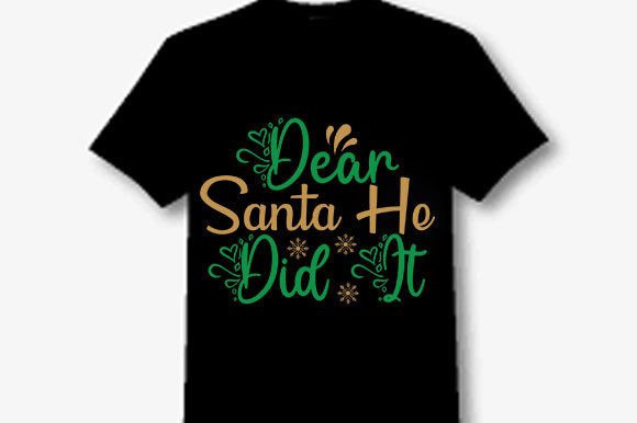 Fun Christmas Svg Design for T-Shirt Graphics