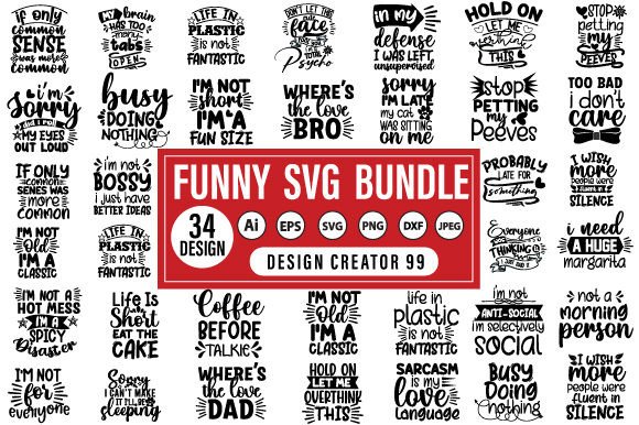 Fun Svg Bundle Design
