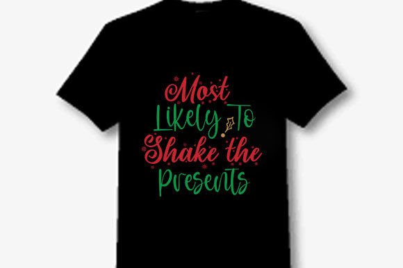 Funny Christmas Svg Design, Most Likely