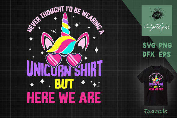 Funny Unicorn T Shirt Graphics for Papa Father