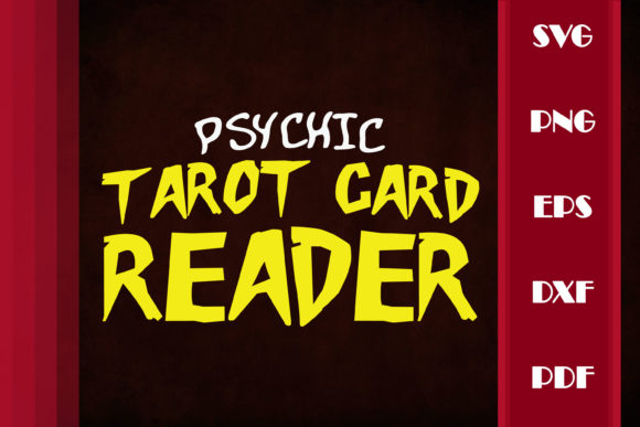 Tarot Cards Reader Graphics for Print Templates